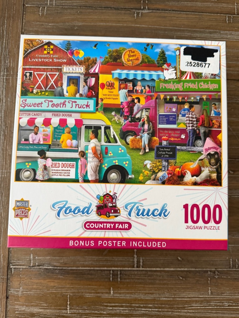 Masterpieces puzzle, 1000 pieces